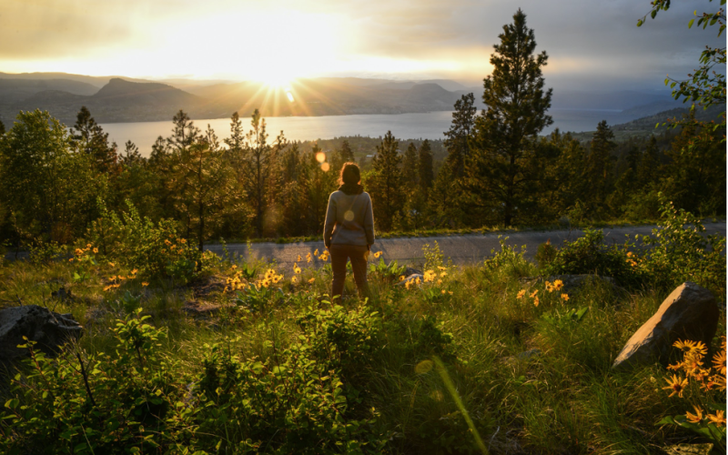 There are no shortage of hiking and mountain biking trails to explore in the picturesque Okanagan.